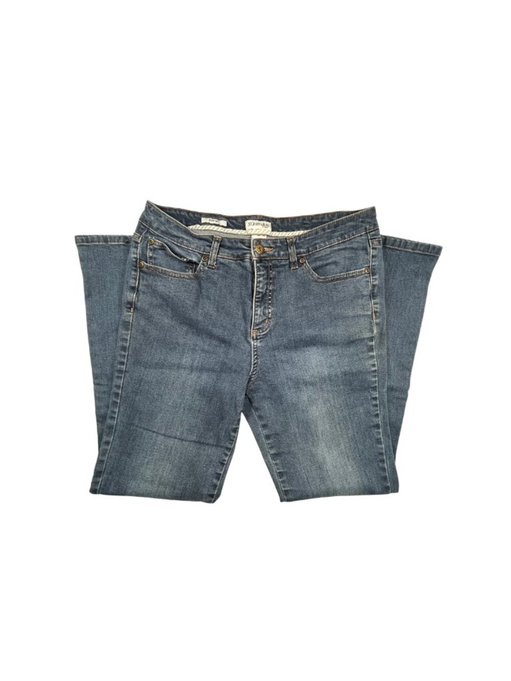 St. John's Bay Medium Wash Bootcut Jeans Petite 12P